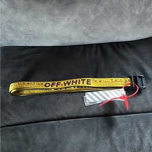 Off-white “hashtag “ belt 2013